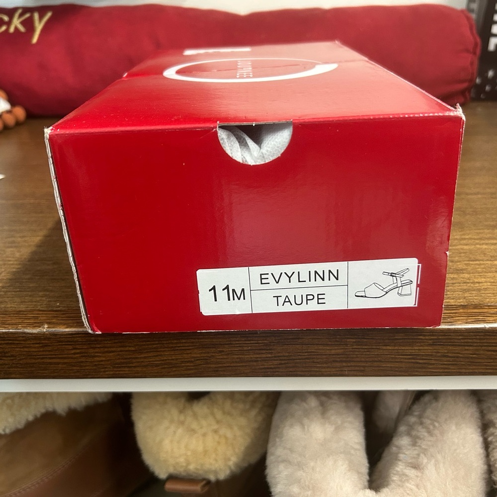 Evylinn Taupe Sandals